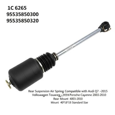 1C 6265  95535850300 95535850310 95535850320 Rear Suspension Air Spring Compatible with Audi Q7 2007 -2015 Volkswagen Touareg 2002-2010 Porsche Cayenne 2003-2010 Rear Mount 40*18*18 Standard Size