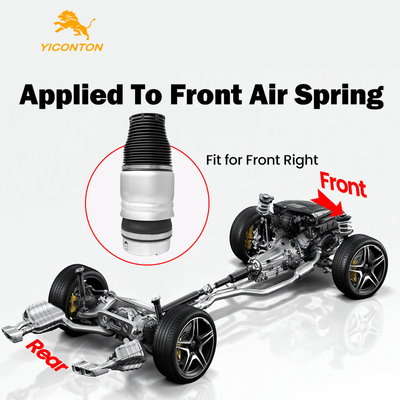 Yiconton Aluminium Rubber Truck Air Spring Exterior Decoration Bewerkte voor de voorste rechterpositie
