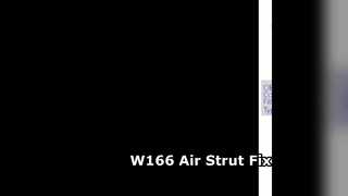 Mercedes W166 luchtvering veerpoot vervangen